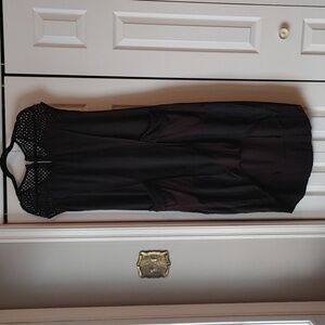 Athena Marie Black Oversized Pocket Dress